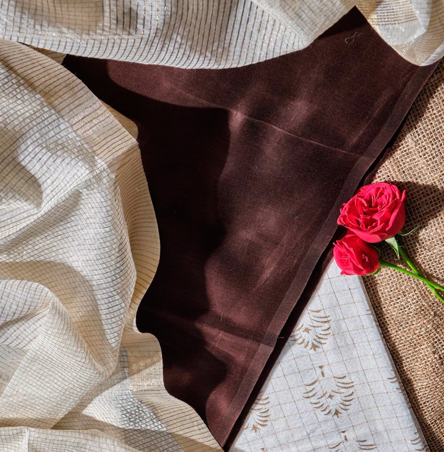 HANDWOVEN WHITE & CHOCOLATE